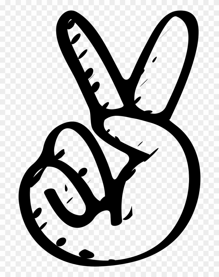 Peace Symbols Love Clip Art - Simbolo De Paz Y Amor #1286280