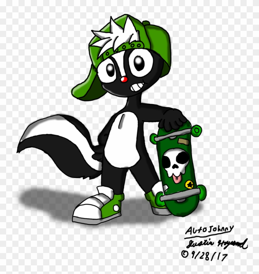 Stinky Skunk By Autojohnny - Cartoon #1286298