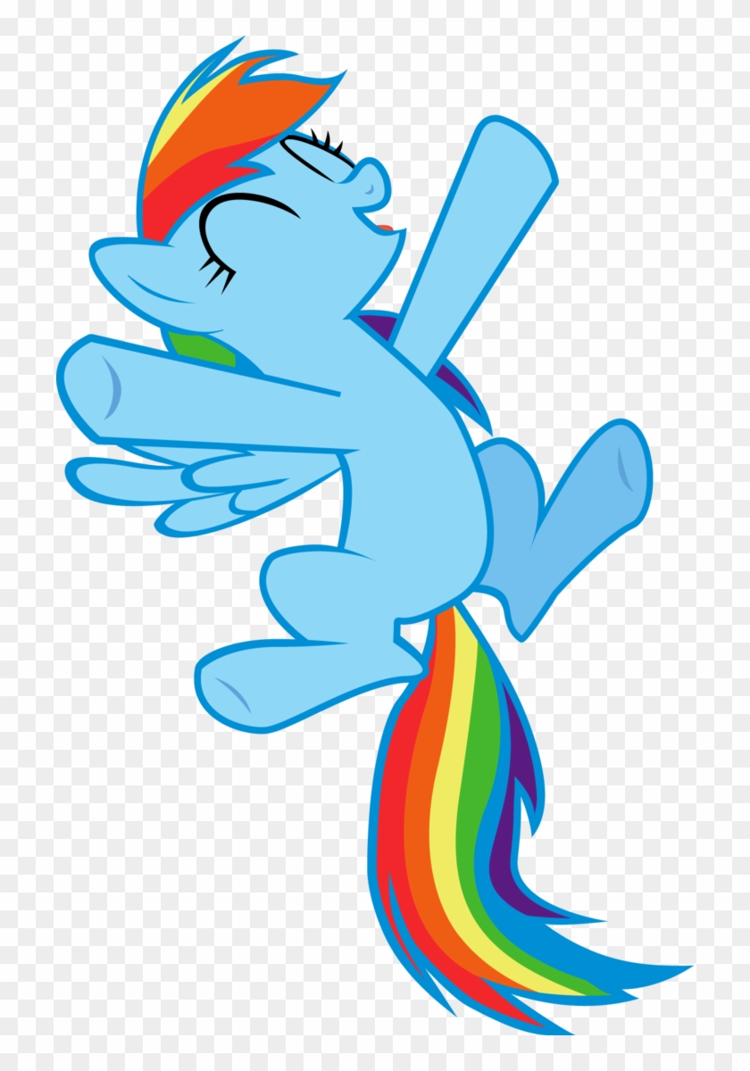 Fanmade Happy Rainbow Dash - My Little Pony Rainbow Dash Happy #1286305