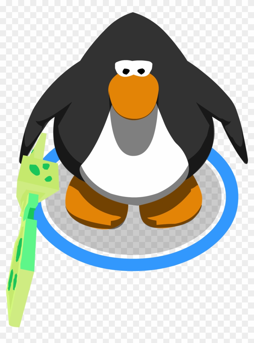 Stinky Cheese Sword In-game - Club Penguin Mohawk #1286317