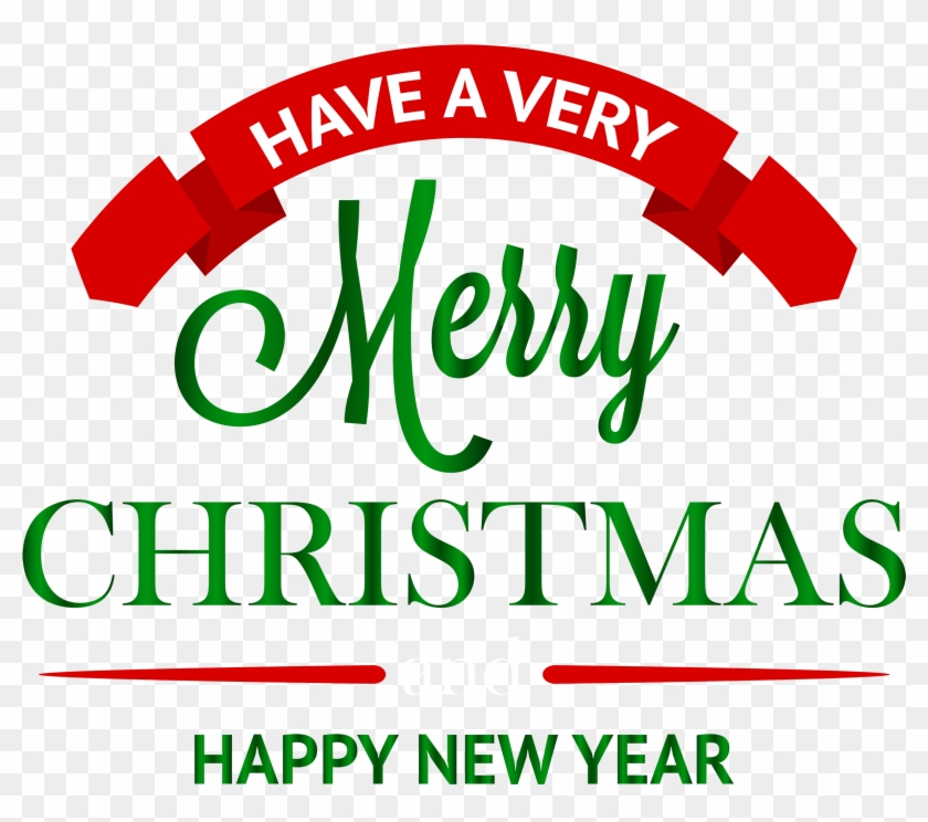 Have A Merry Christmas Decoration Png Clipart - Have A Merry Christmas #1286520