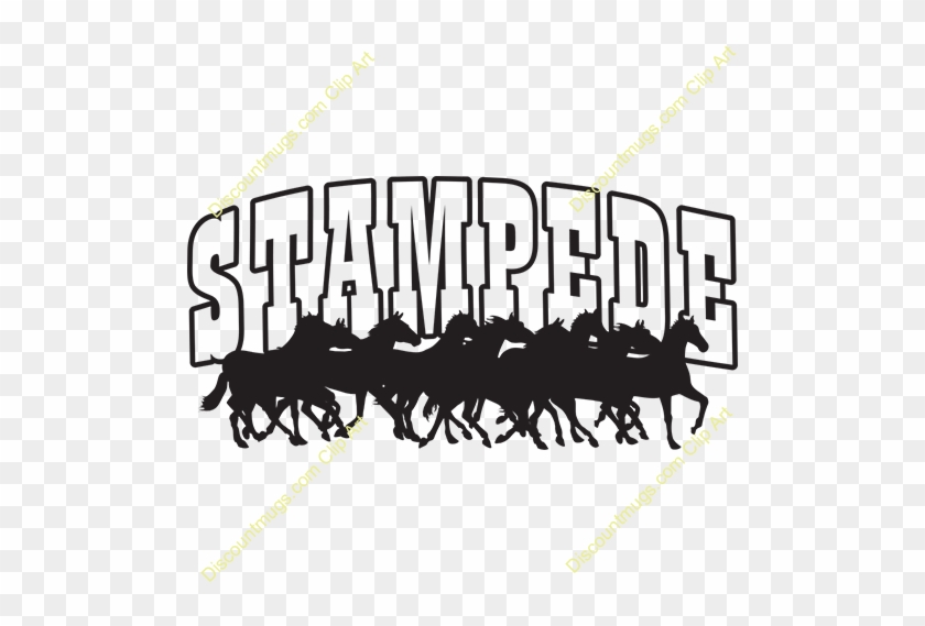 Stampede - Clipart - Stampede Clipart #1286529