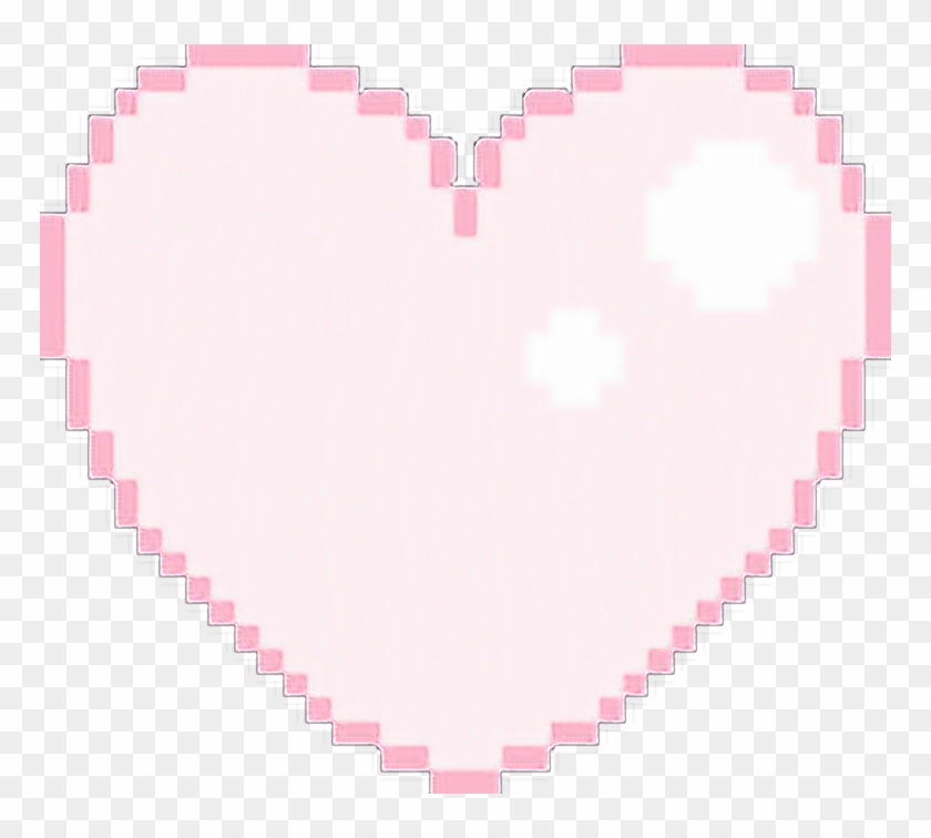 💓 • Heart Pink Pastel Cute Kawaii Pixel Art Pixelart - Heart Pixel #1286637