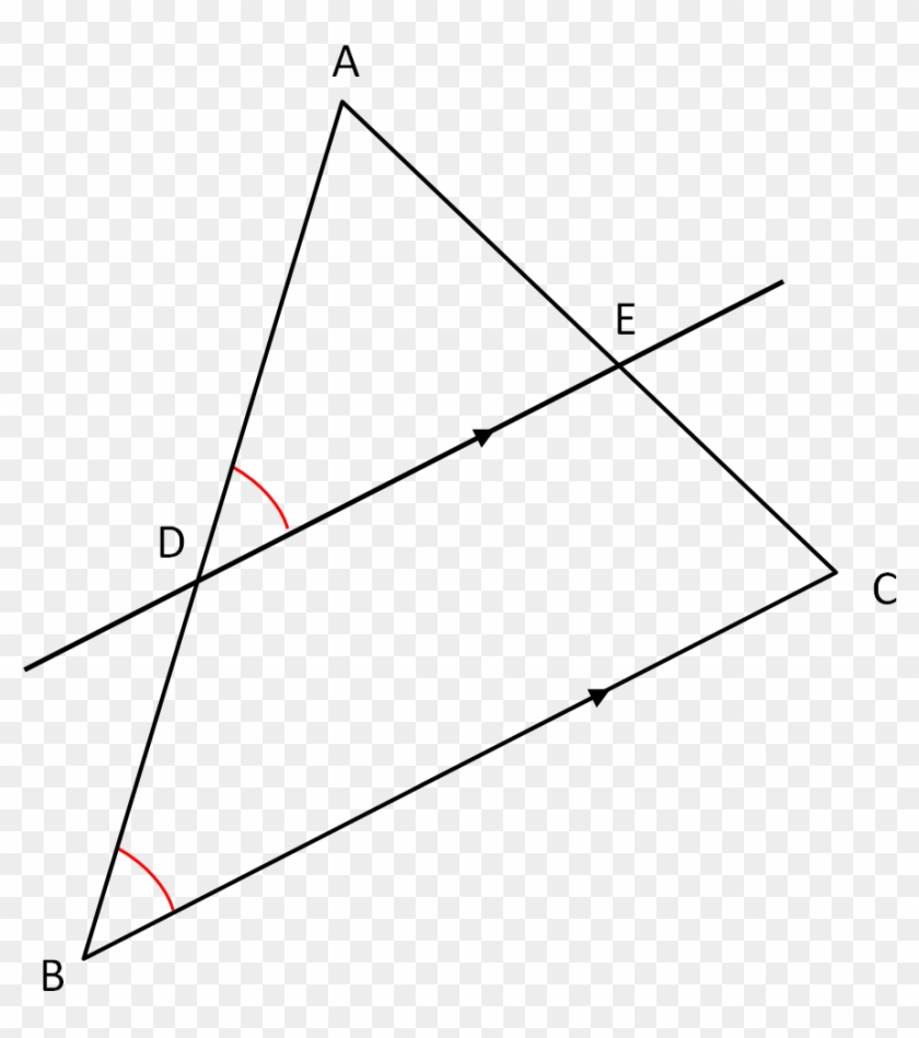 This Is Because The Apex Angle Is In Both Triangle - Triangle #1286659