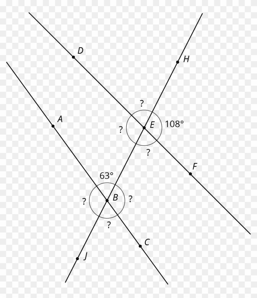 The Next Diagram Resembles The First One, But The Lines - Internal Angle #1286699