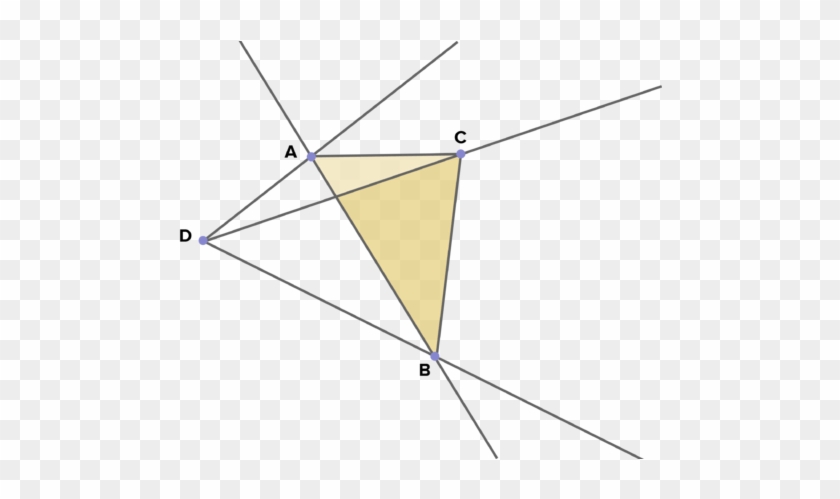 A Triangle With A Center Of Dilation Not On The Triangle - A Triangle With A Center Of Dilation Not On The Triangle #1286707