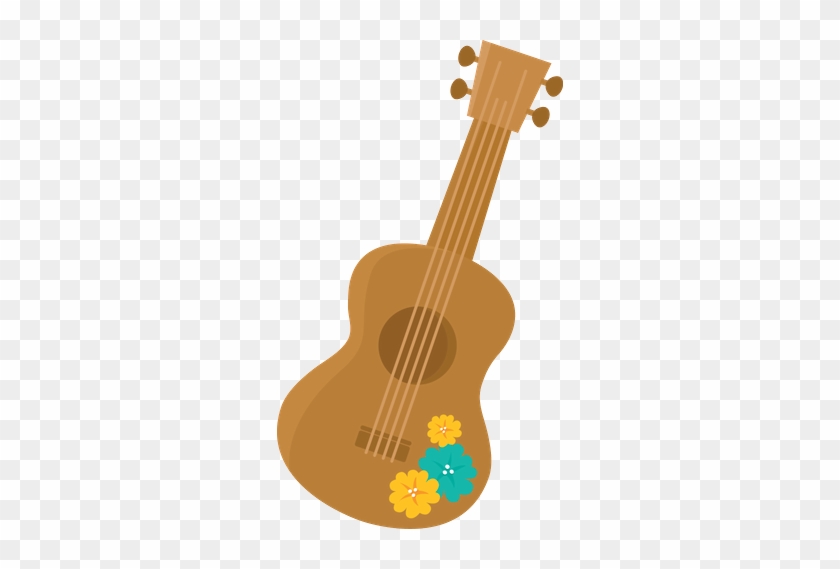 Imagens E Fundo Para Festa Temática Havaiana - Hawaiian Guitar Clipart #1286741