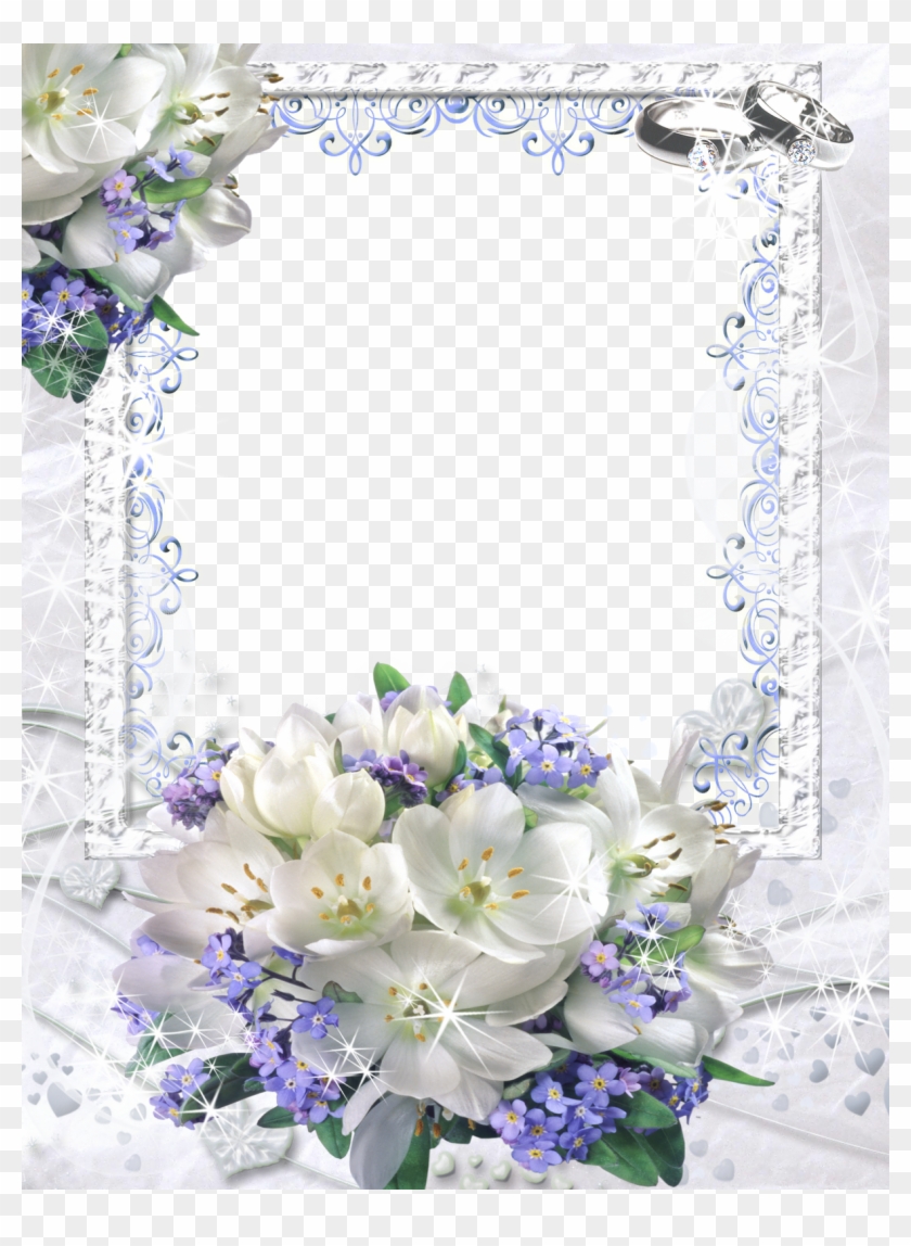 Flower Frame By Umbhra On Deviantart - Transparent Png Frame Flower #1286795
