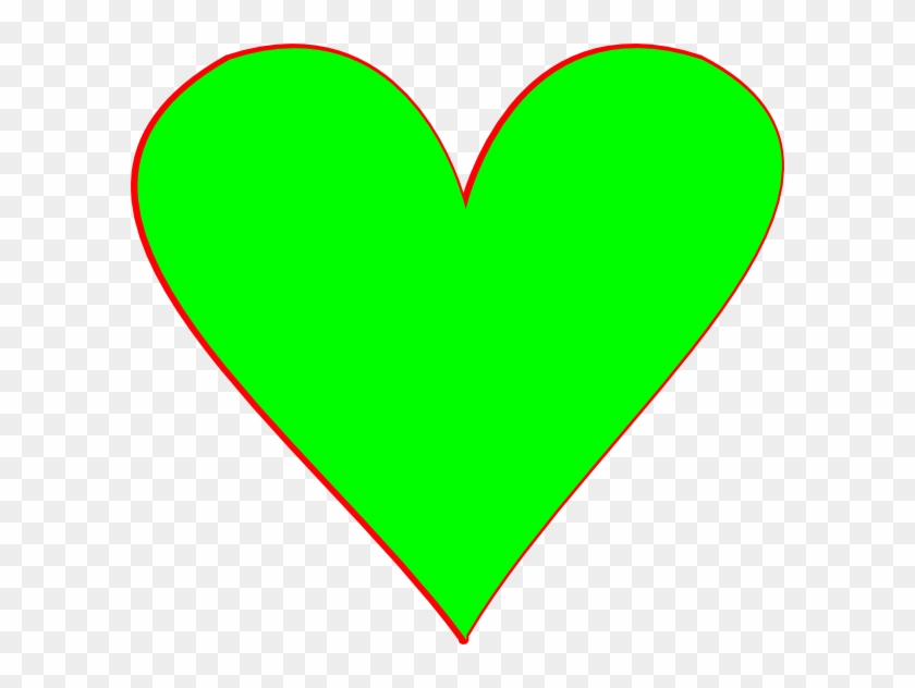 This Free Clip Arts Design Of Green Hearts - Green Heart Shape Clipart #1286830