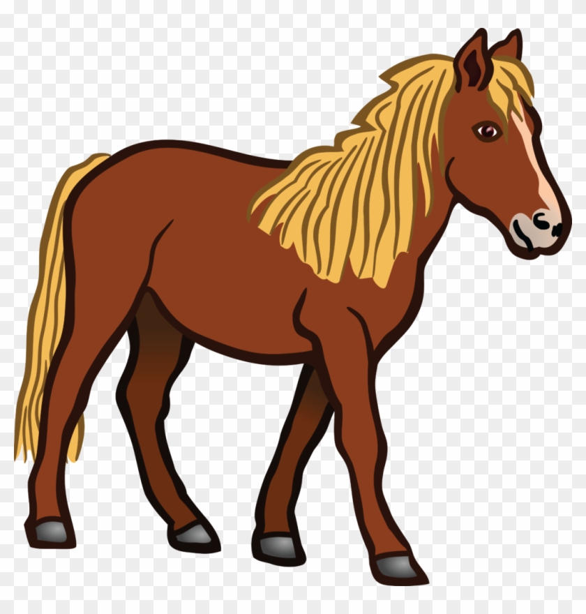 1495 Free Clipart Of A Horse Drawing - Objects That Starts With Letter H #1286941