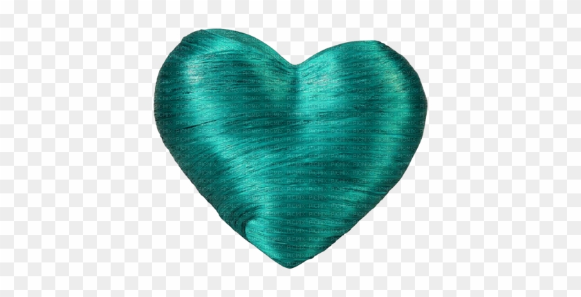 Minou Turquoise Heart Turkos Hjärta - Heart #1287031