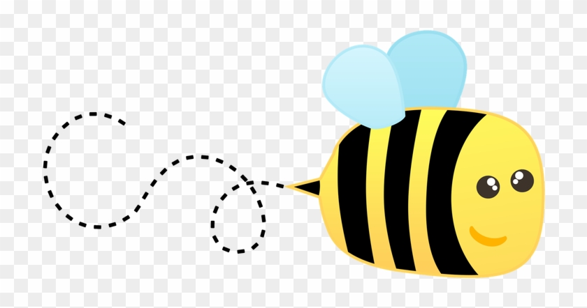 Bees Clipart Summer - Transparent Background Cute Bee Clipart #1287088