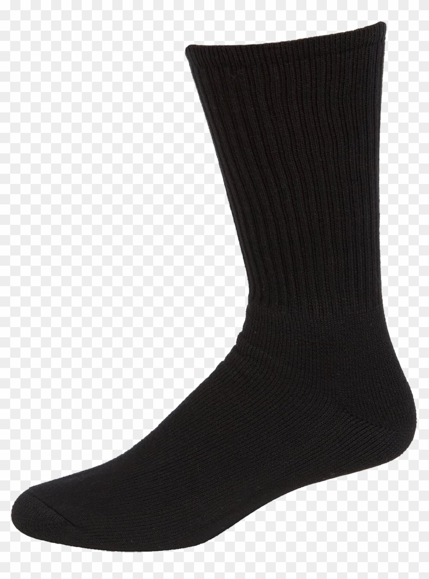 Socks Png Clipart - Black Crew Socks #1287129