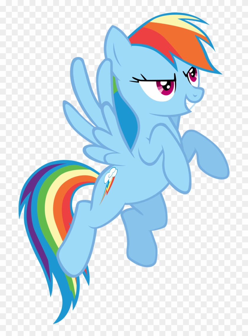 Flying Rainbow Dash By Tardifice - Transparent My Little Pony Png #1287244