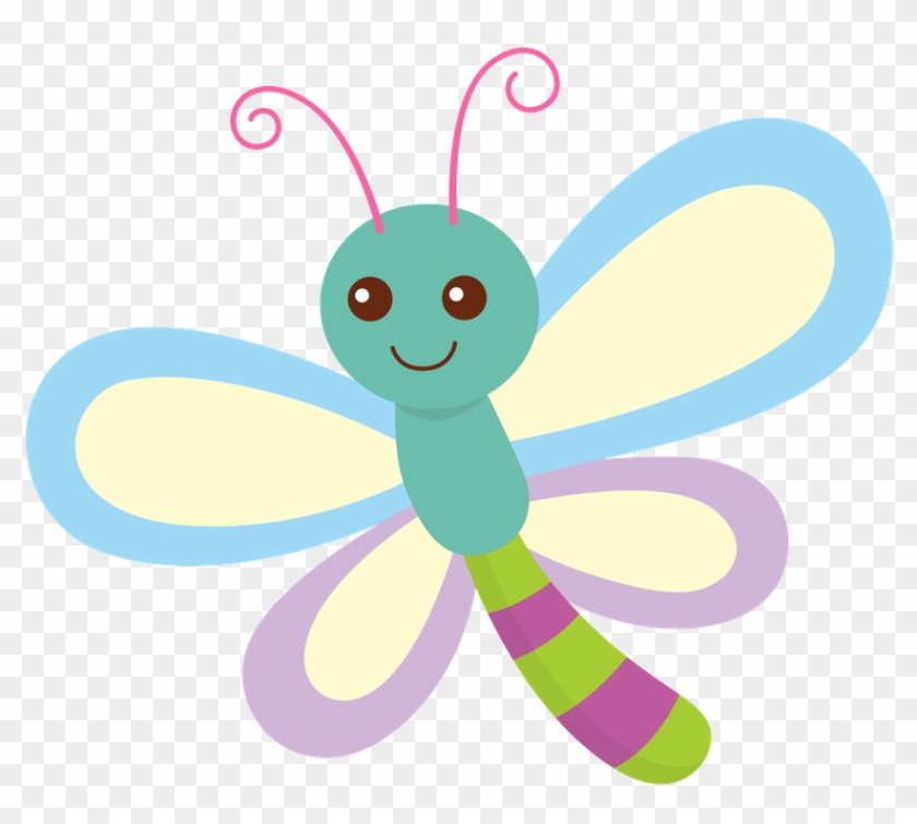 Dragonfly Clipart Firefly - Bichinho Jardim Png #1287268