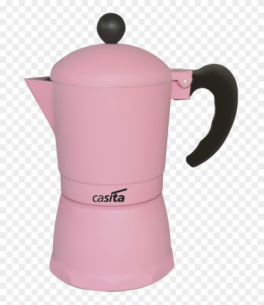 Cafeteira Tipo Italiana Rosa Ca11077 - Cafeteira Italiana Rosa #1287303