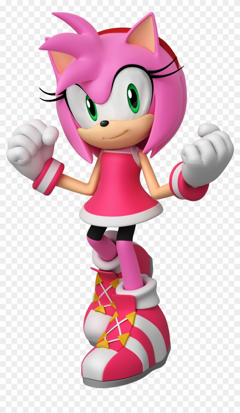Gallery » Official Art » Amy Rose » Mario & Sonic Standard - Amy Rose Mario And Sonic #1287385