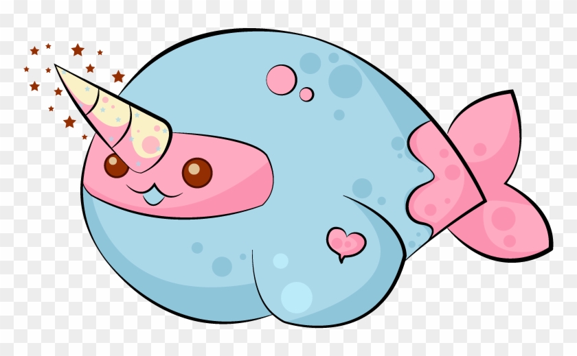 Narwhal Cuteness Drawing Kavaii - Art #1287407