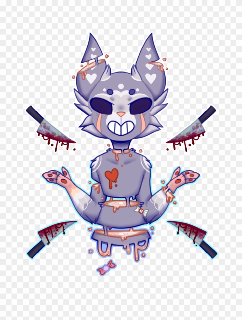 Drawing Deviantart - Kawaii Dog - Candy Gore Png #1287439