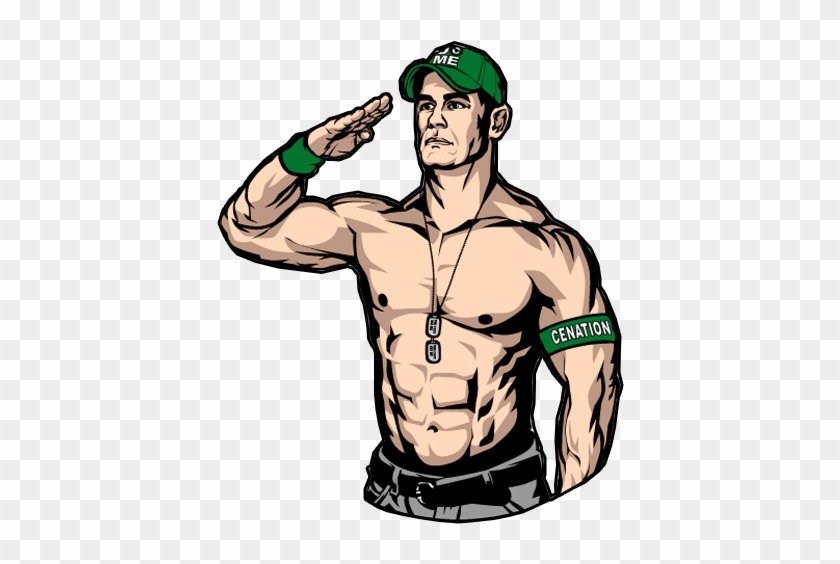 Cartoon John Cena - John Cena Clip Art #1287463