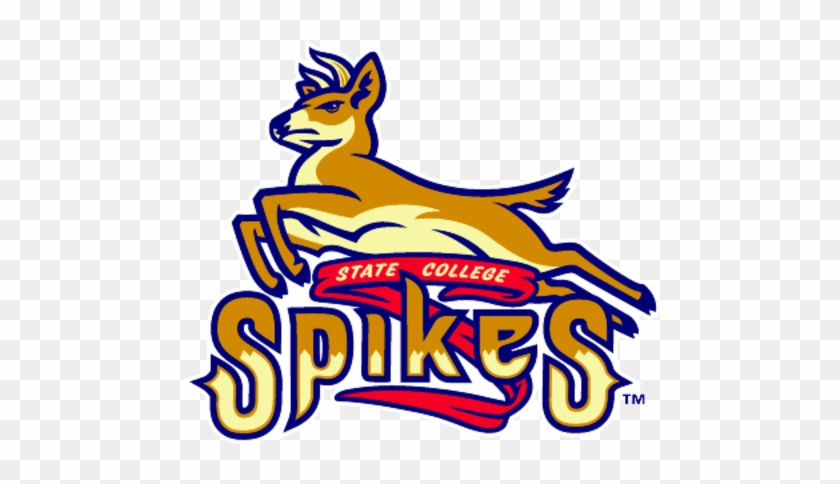 Spikes State College Logo - State College Spikes Baseball #1287531