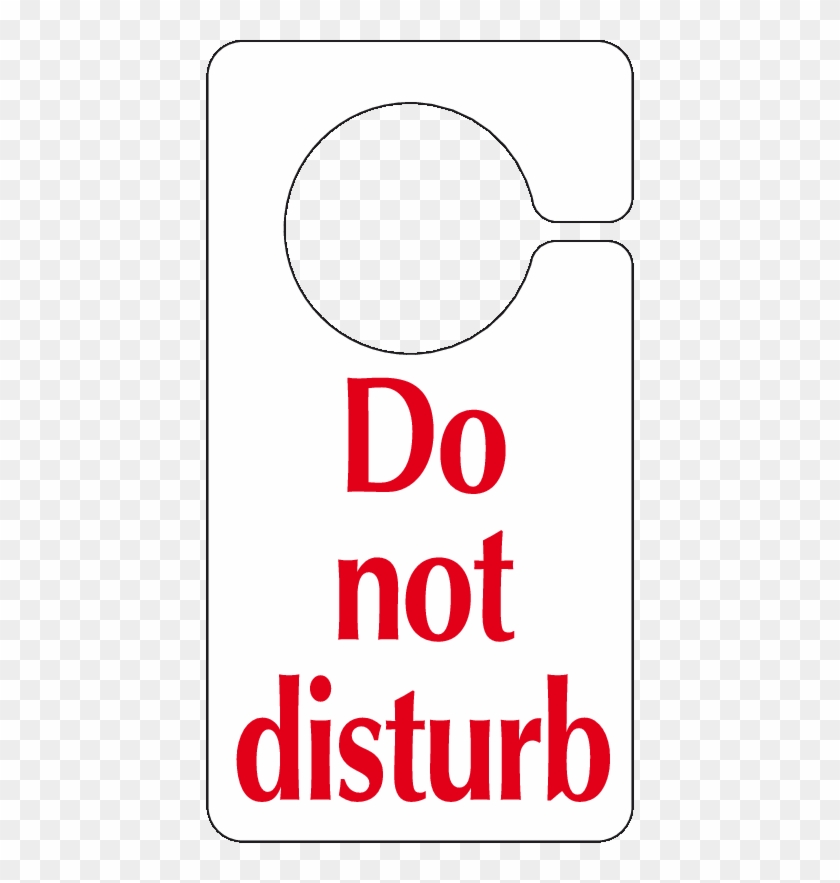 20 X Hook On Door Do Not Disturb Sign - Exam In Progress Do Not Disturb #1287609