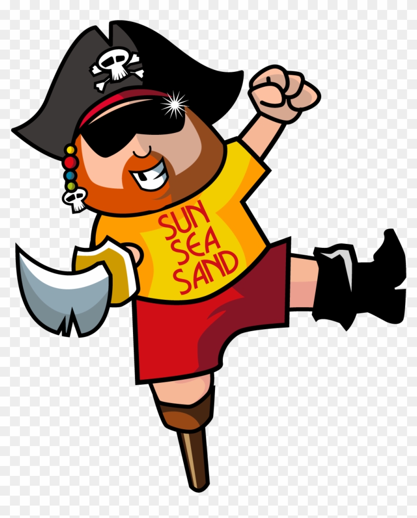 #pirate Seadog Sam Says Don't Forget #sunsafety #suncream - Cartoon #1287623