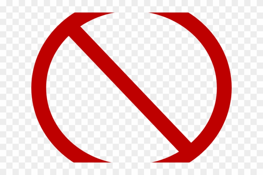 Do Not Disturb Clipart - Circle #1287624