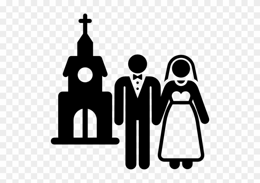 Wedding Free Icon - Icon Of A Wedding #1287626