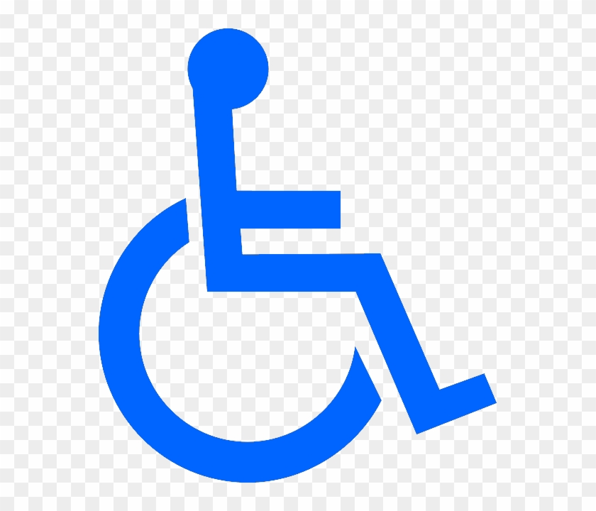 Service Is Fully Accessible - Wheelchair Symbol #1287627