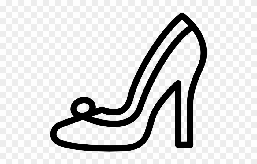 Bridal Shoe Free Icon - Zapatos De Novia Dibujo #1287635