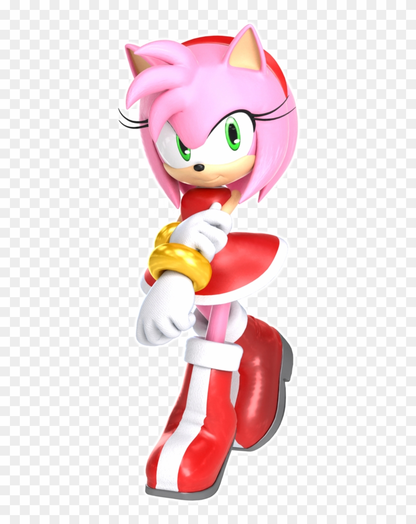 Amy Rose Render - Cartoon #1287905