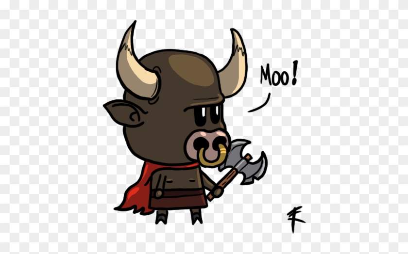 Cute Minotaur By Tastygraph On Deviantart Rh Tastygraph - Cute Minotaur Png #1287906