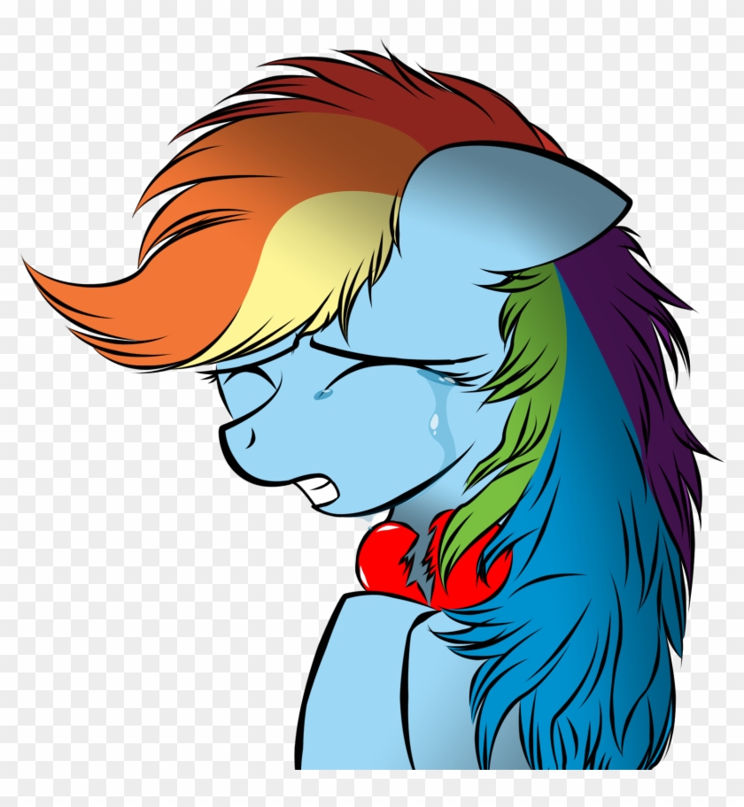 V D K, Crying, Eyes Closed, Female, Floppy Ears, Heartbreak, - Mlp Rainbow Dash Dies Fanfic #1287954