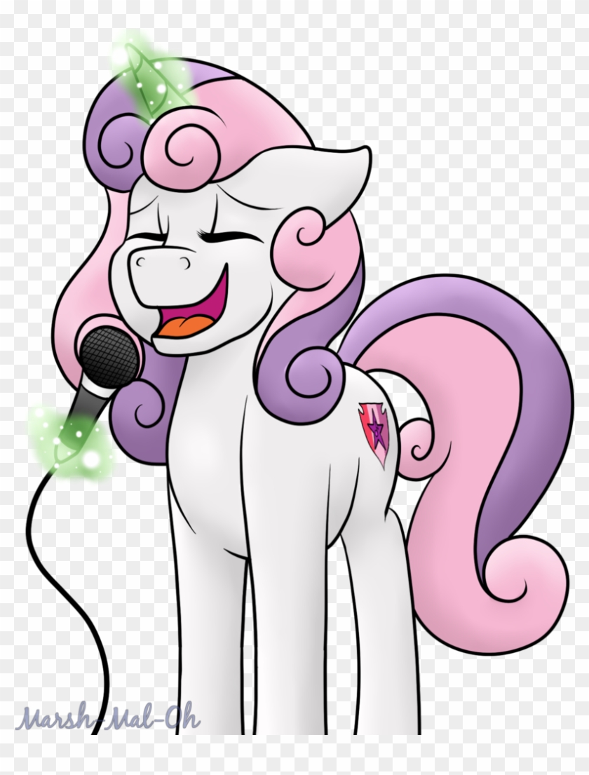 Marsh Mal Oh, Cutie Mark, Eyes Closed, Floppy Ears, - Clip Art #1287957