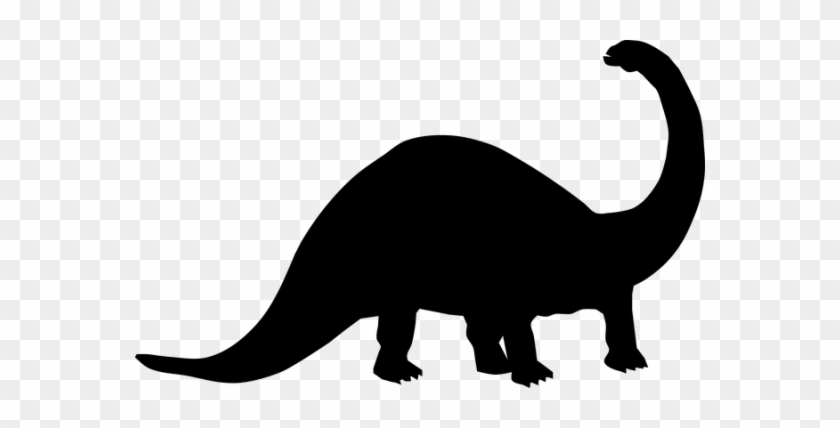 Sauropod - Dinosaur Black And White #1288079