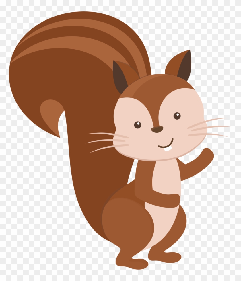 Chipmunk Clip Art - Cute Squirrel Clip Art #1288219