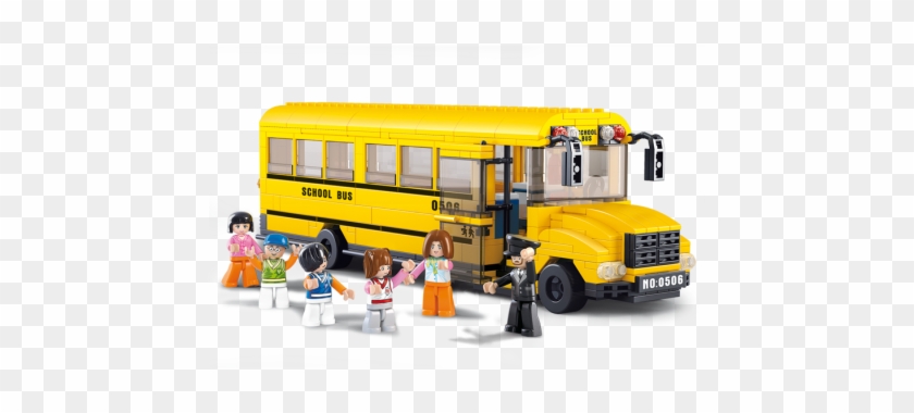 Sluban Large School Bus M38-b0506 - School Bus Sluban #1288485