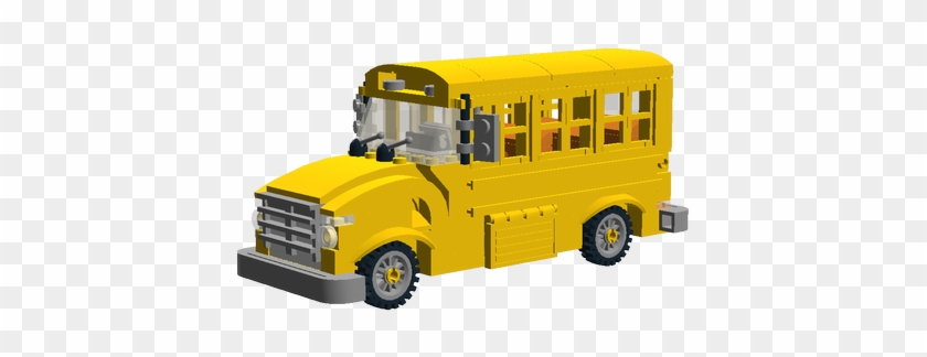 The Simpsons - School Bus - Simpsons School Bus Lego #1288489