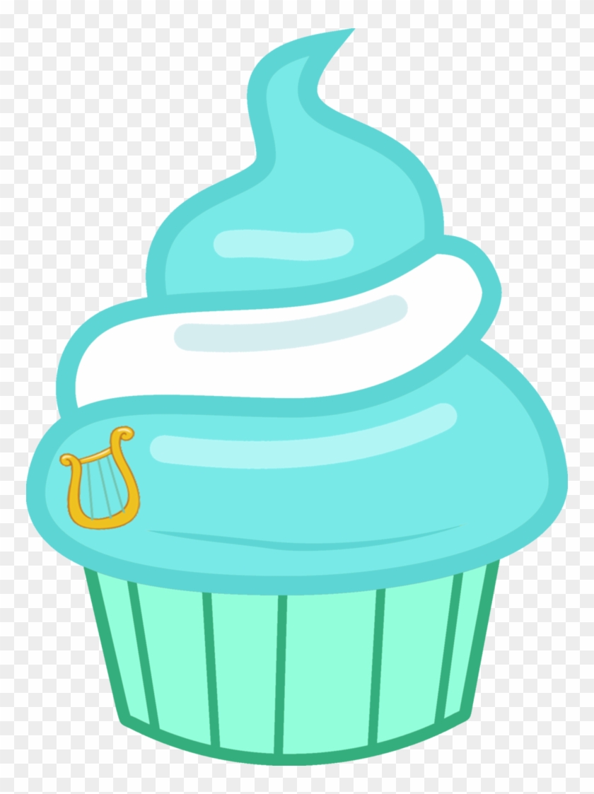 Lyra Cupcake By Magicdog93 - Mlp Cupcakes Vector #1288566
