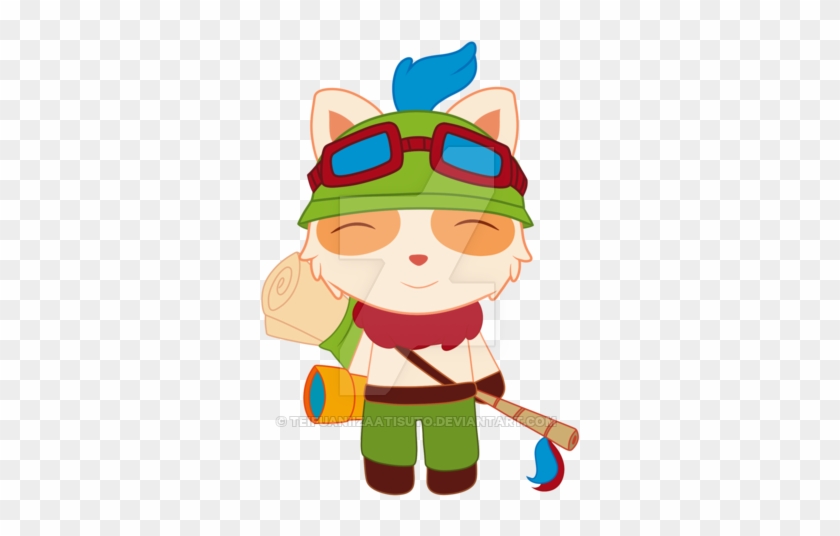 Captain Teemo On Duty By Teifuaniizaatisuto - Cartoon #1288583