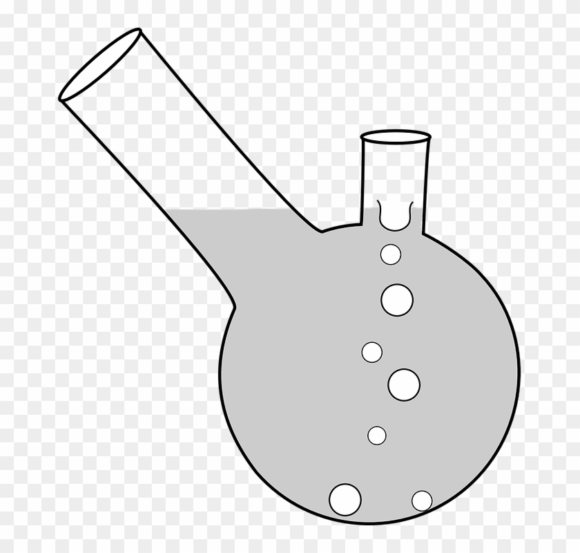 Water Clipart Lab - Boiling Flask Clipart #1288619