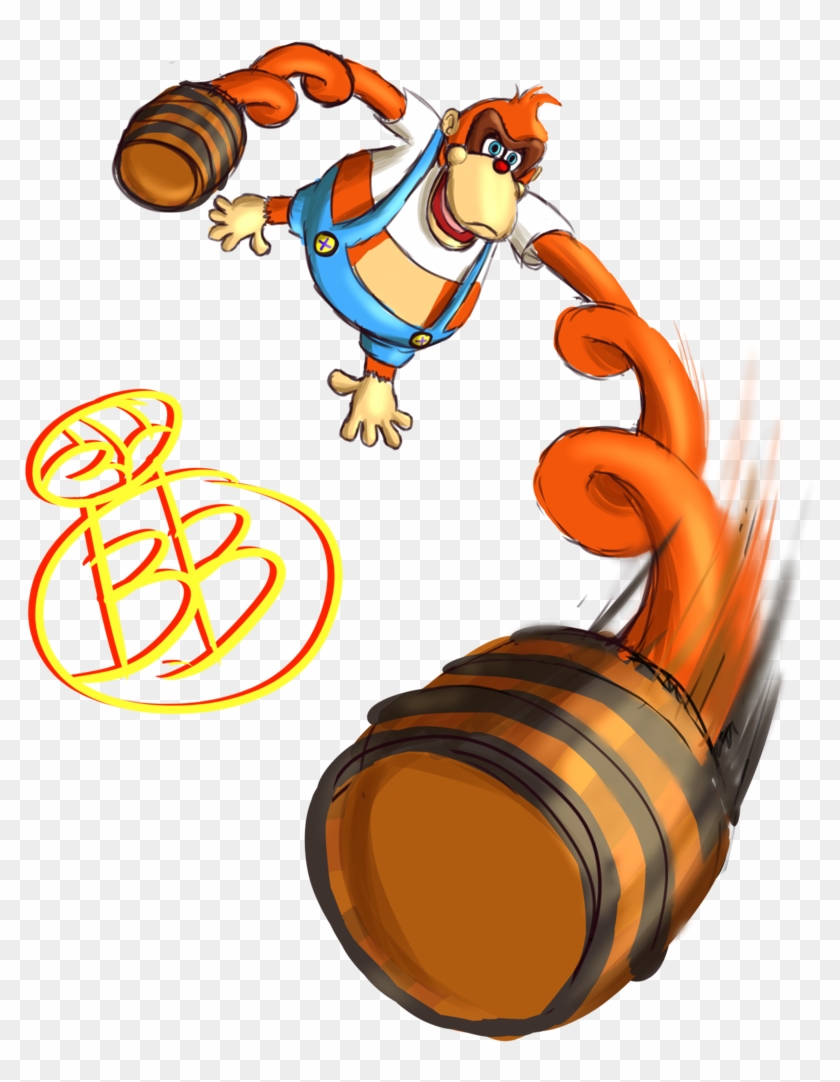 Beaniebomber 5 1 Lanky Kong By Beaniebomber - Lanky Kong Arms #1288710