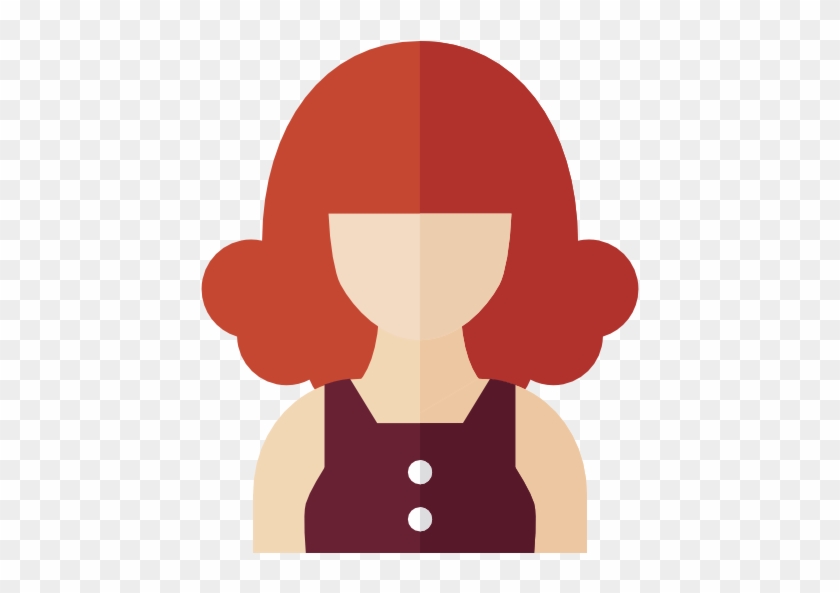 Avatar-19 - Ginger Girl Cartoon Icon #1288765