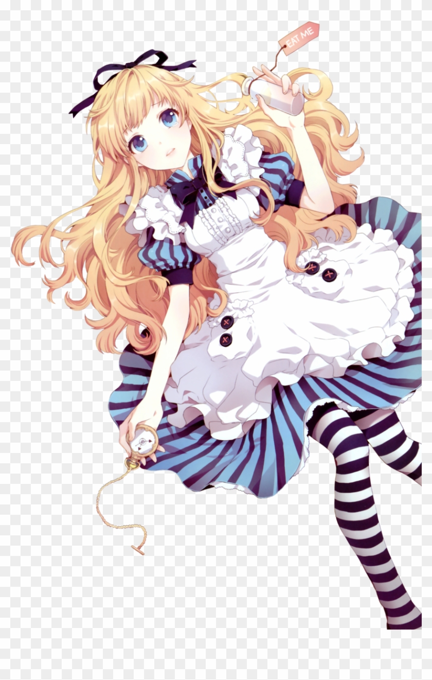 Anime Render - Alice In Wonderland Anime Png #1289070