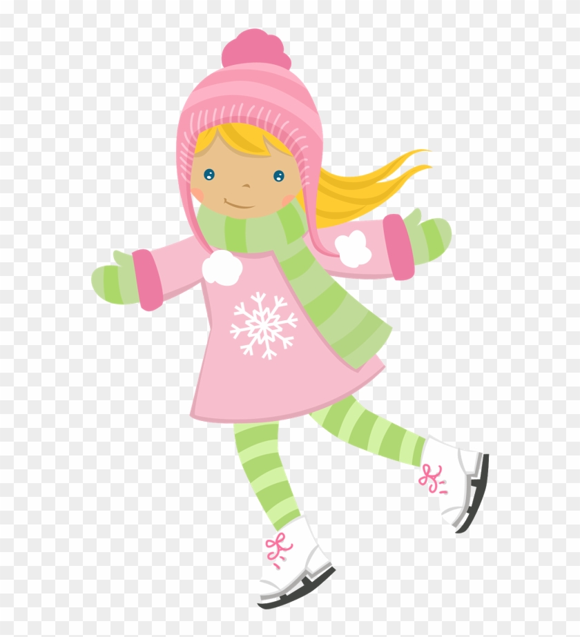 Snow Girlwinter Clipartart - Sticker #1289088