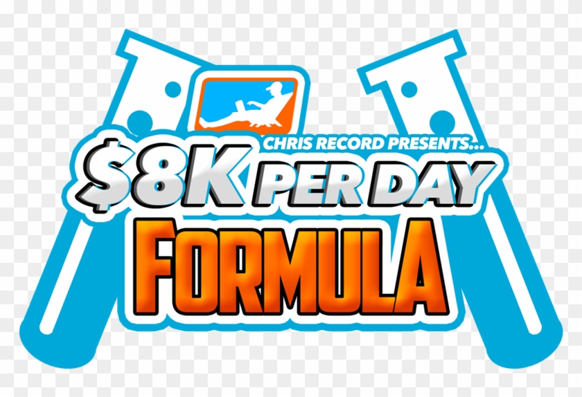 8k Perday Formula Logo - $8 K Per Day Formula #1289221