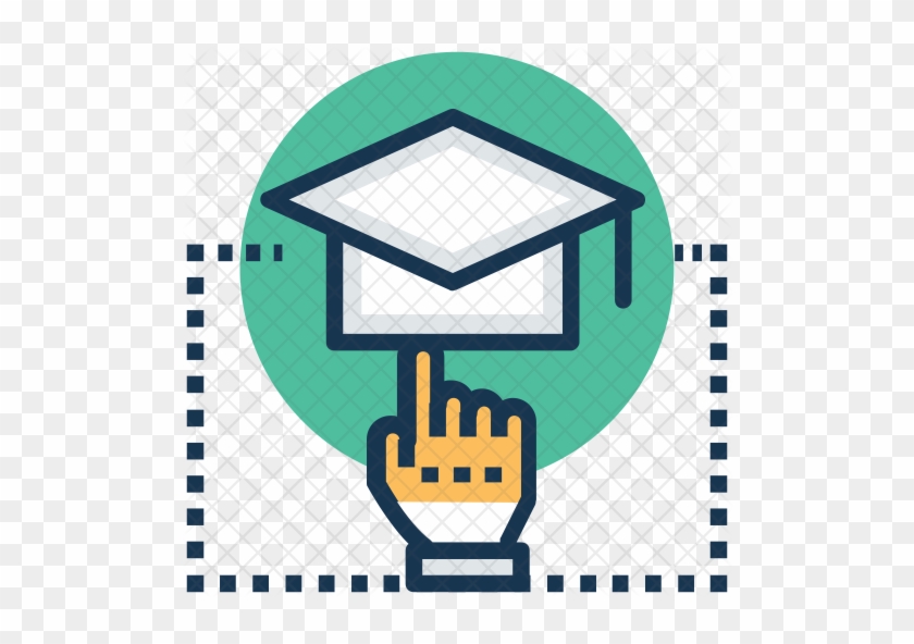 Online Graduation Icon - Online Degree #1289245