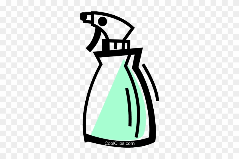 Plastic Spray Bottles Royalty Free Vector Clip Art - Plastic Spray Bottles Royalty Free Vector Clip Art #1289353