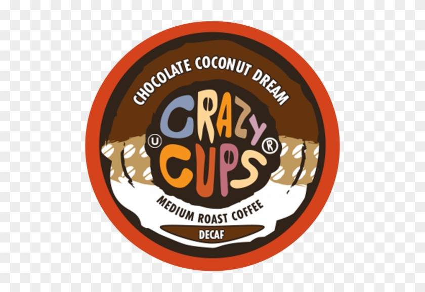 Crazy Cups Decaf Chocolate Coconut Dream, Single Serve - Crazy Cups Decaf Chocolate Coconut Dream Flavored Coffee #1289385